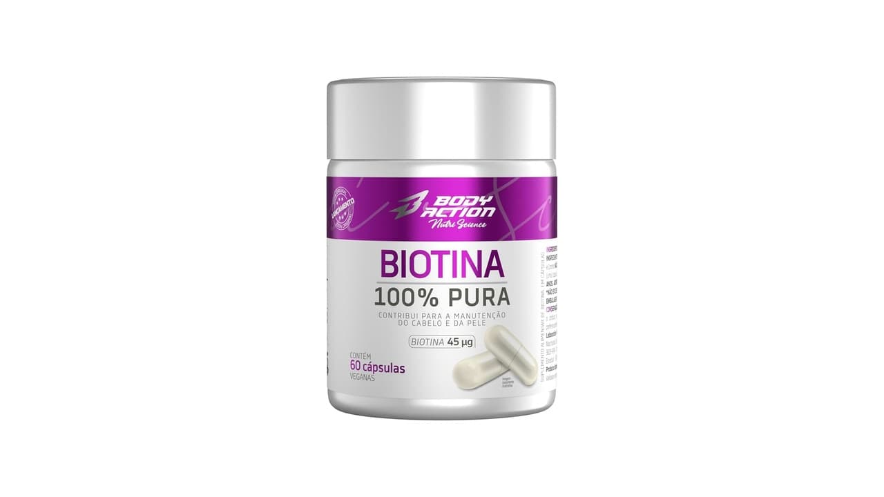 Melhor Biotina 100 Pura: 10 Opções para Cabelo, Pele e Unhas Saudáveis