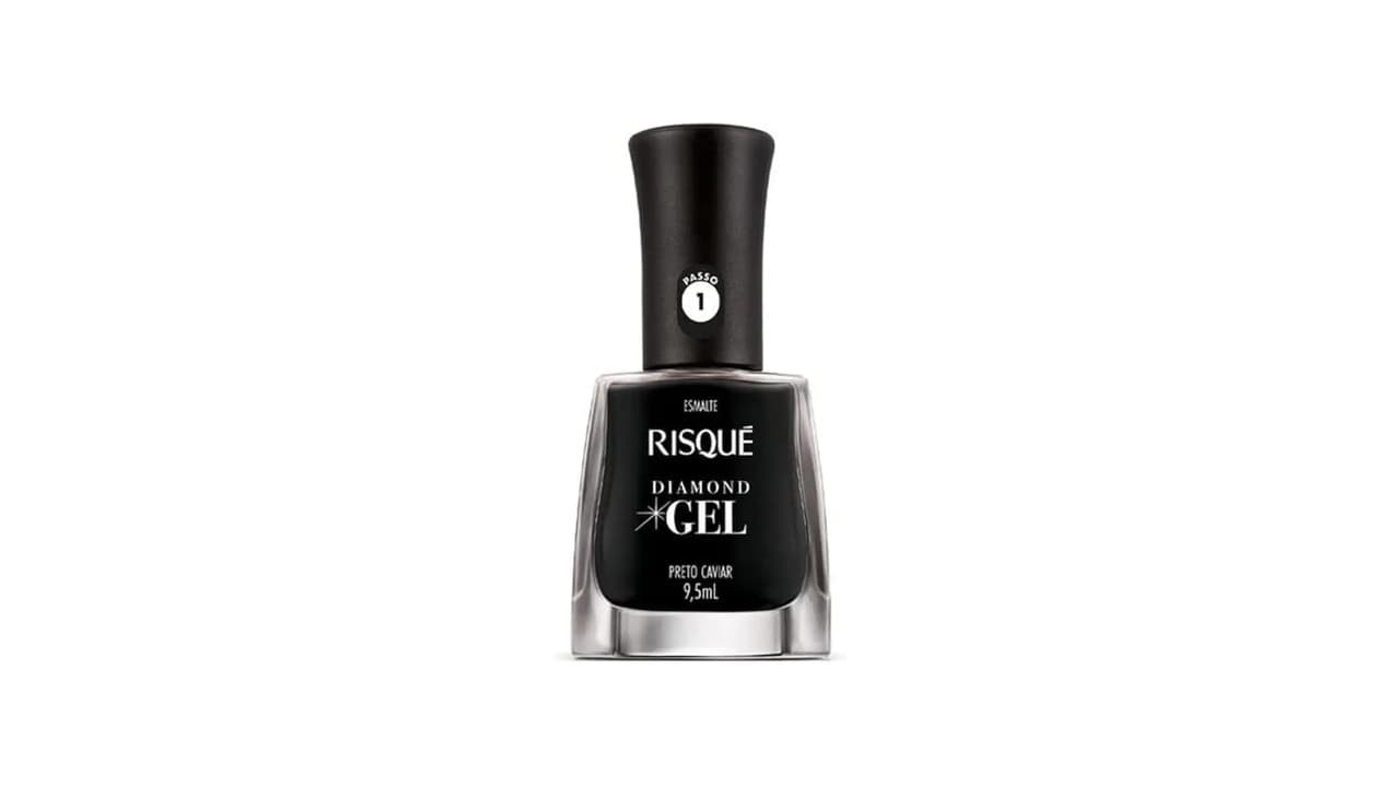 Melhor Esmalte em Gel Preto para Unhas Profissionais e Duração Extrema