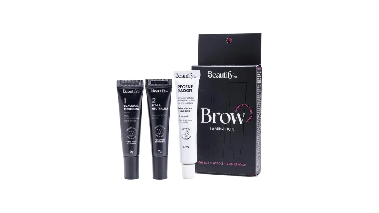 Melhor Kit Brow Lamination: 10 Modelos com Resultados Profissionais