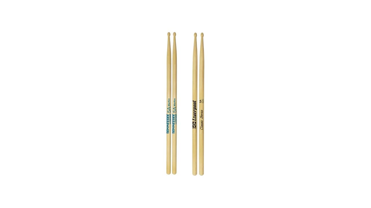 Melhor Kit de Baquetas de Marfim: 7 Opções para Bateristas
