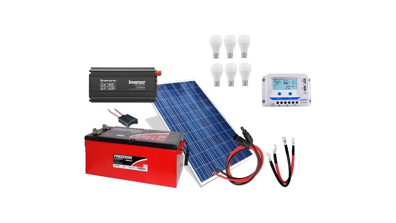 Melhor Kit de Energia Solar Off Grid para Autossuficiência