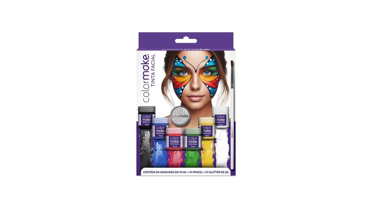 Melhor Kit de Tintas para Rosto e Maquiagem Artística: 10 Opções para Looks Vibrantes