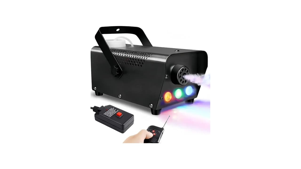 Melhor Máquina de Fumaça com LED para Festas Profissionais