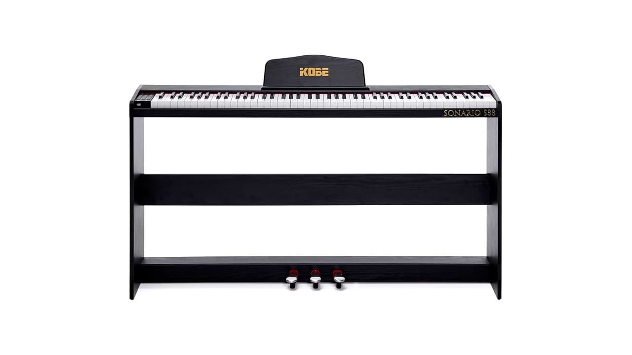 Melhor Piano Digital com Móvel e 3 Pedais: 5 Modelos com Teclas Pesadas