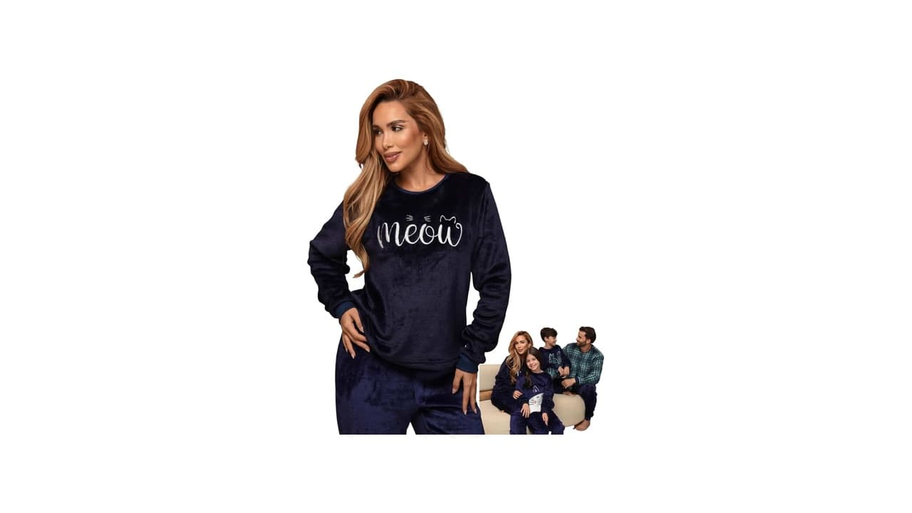 A Melhor Pijama de Inverno Feminino Soft: 7 Modelos Ultra Aconchegantes