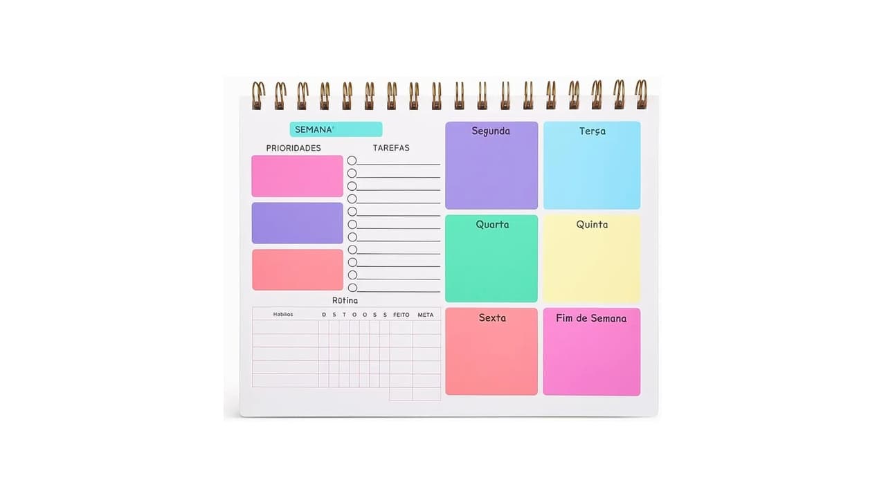 Melhor Planner 2026: 10 Opções para Organização Diária e Produtividade