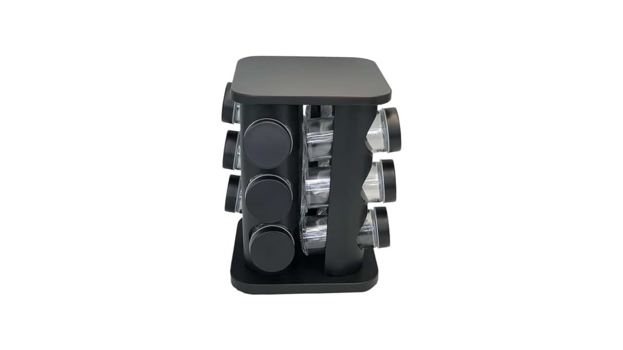 Melhor Porta Temperos Giratório: 10 Modelos com Tampa Dosadora e 360°