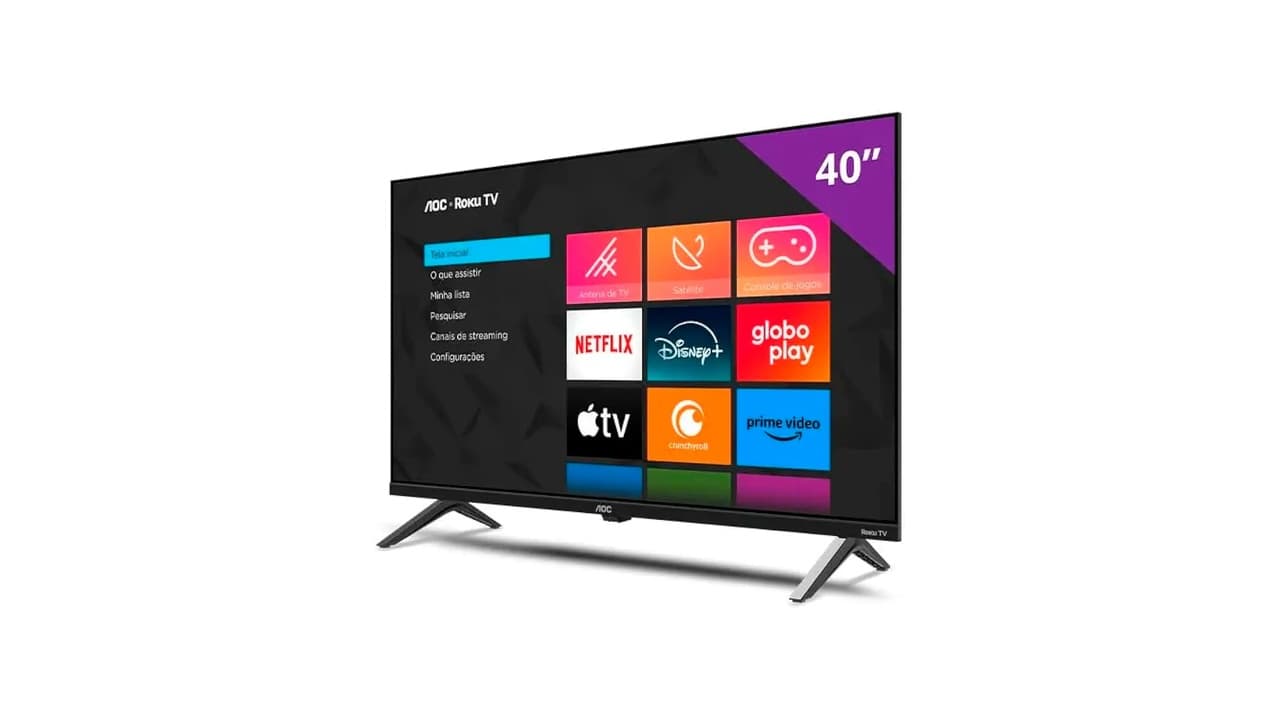 Melhor TV AOC Roku: 10 Modelos com Roku e Smart TV