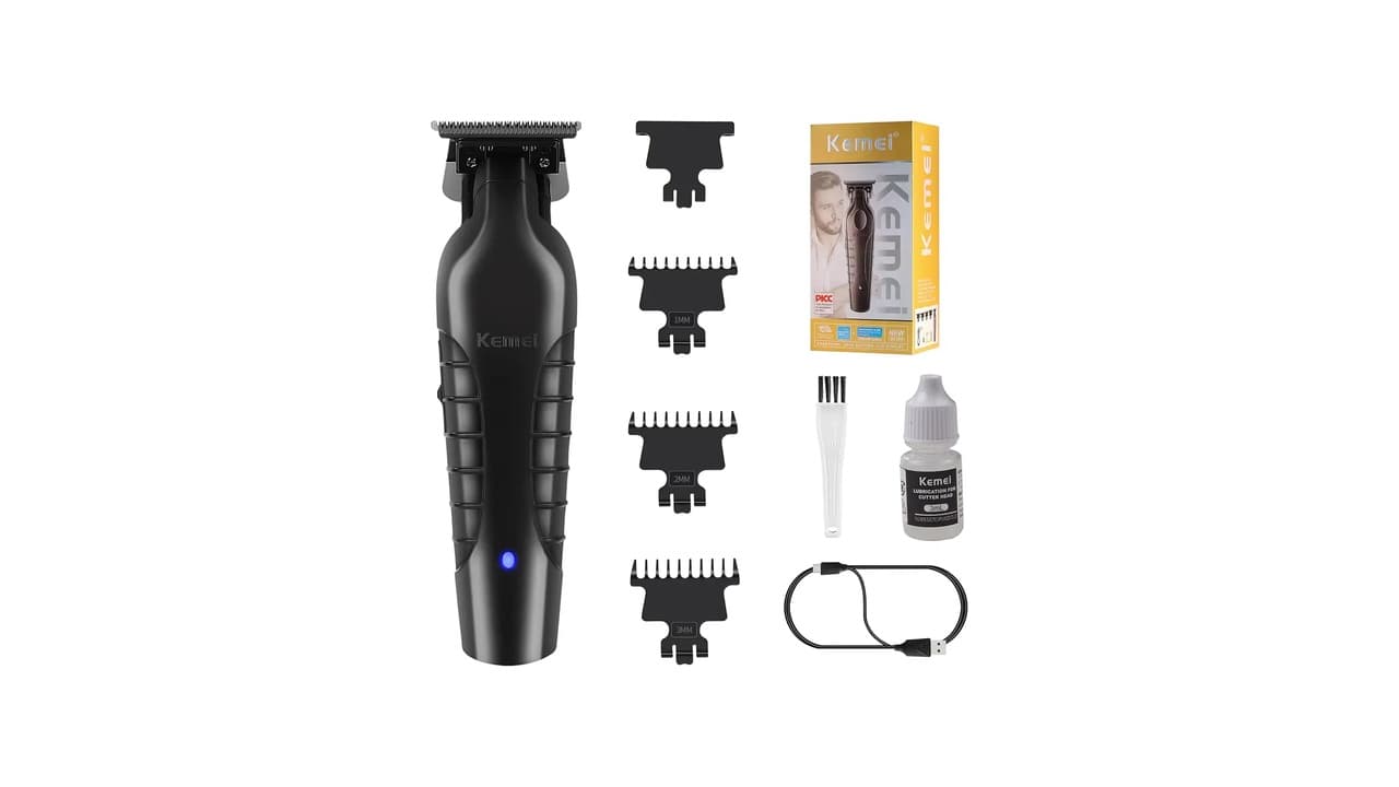 Melhor Aparador de Barba Kemei: Top 10 Modelos para Corte Profissional