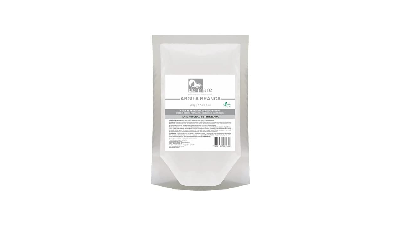 Melhor Argila Branca Clareadora para Pele Luminosa