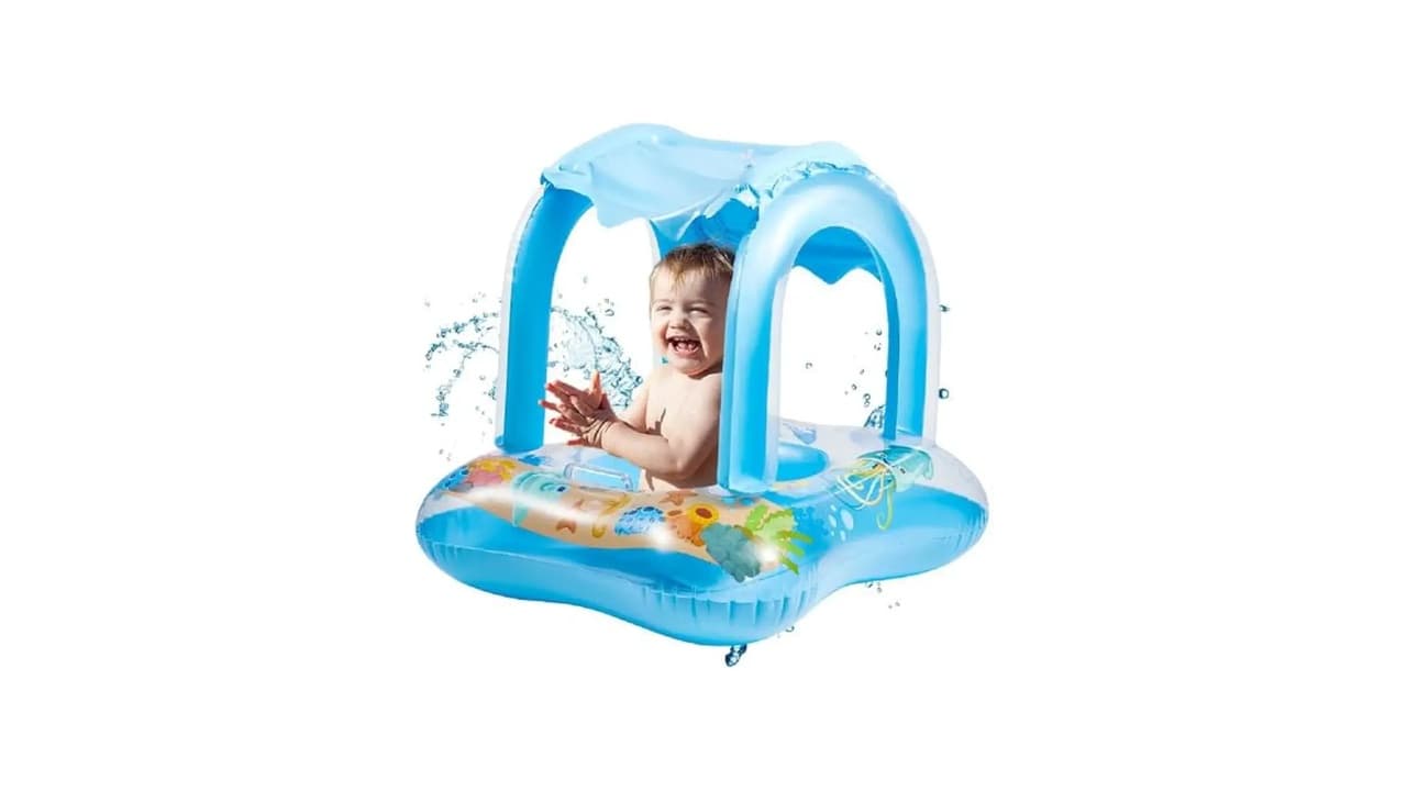 Melhor Boia com Assento e Cobertura para Bebê: 10 Modelos Protegidos e Confortáveis