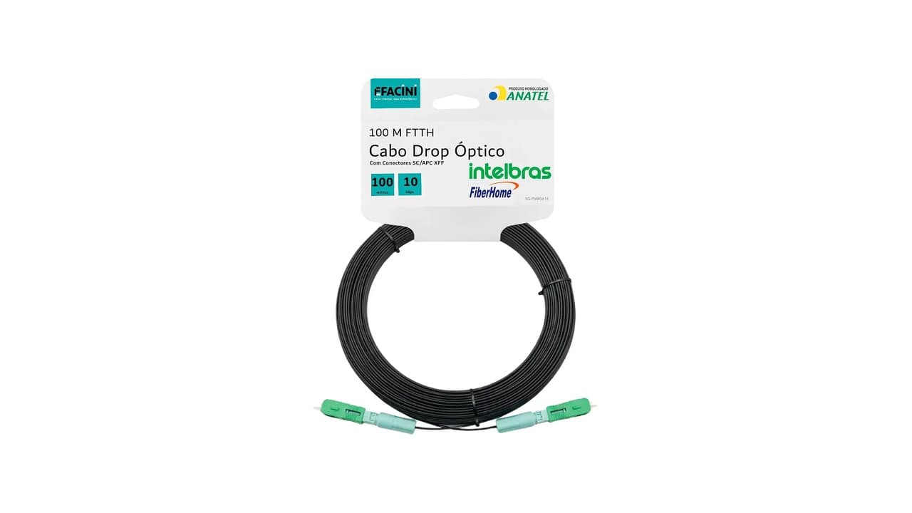 Melhor Cabo de Fibra Óptica Drop: Guia Completo para FTTH