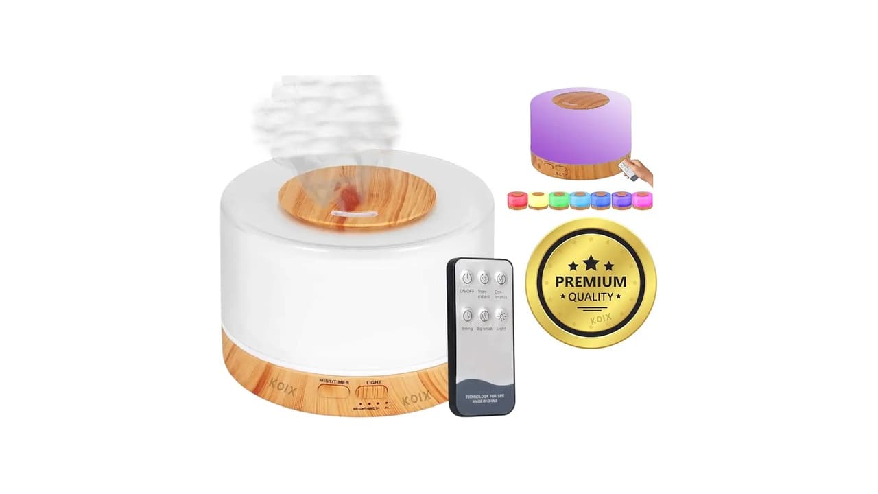Melhor Difusor de Aromaterapia para Relaxamento e Bem-Estar