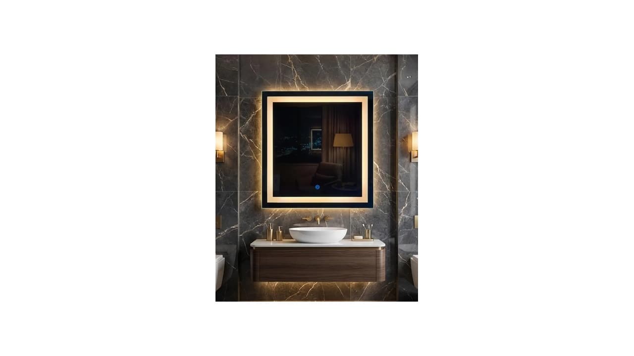 Melhor Espelho para Banheiro com Touch Screen: Top 10 Modelos com Display Digital e Iluminação LED