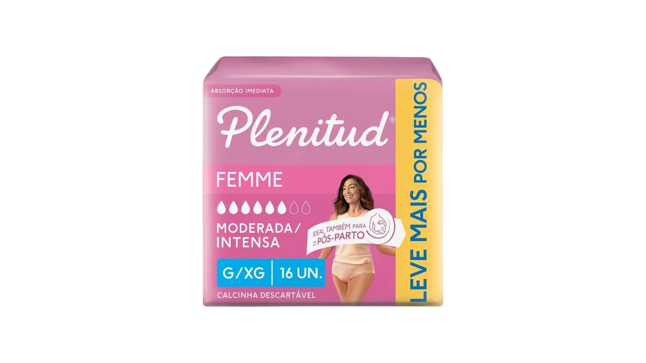 Melhor Fralda Pós-Parto para Incontinência e Conforto