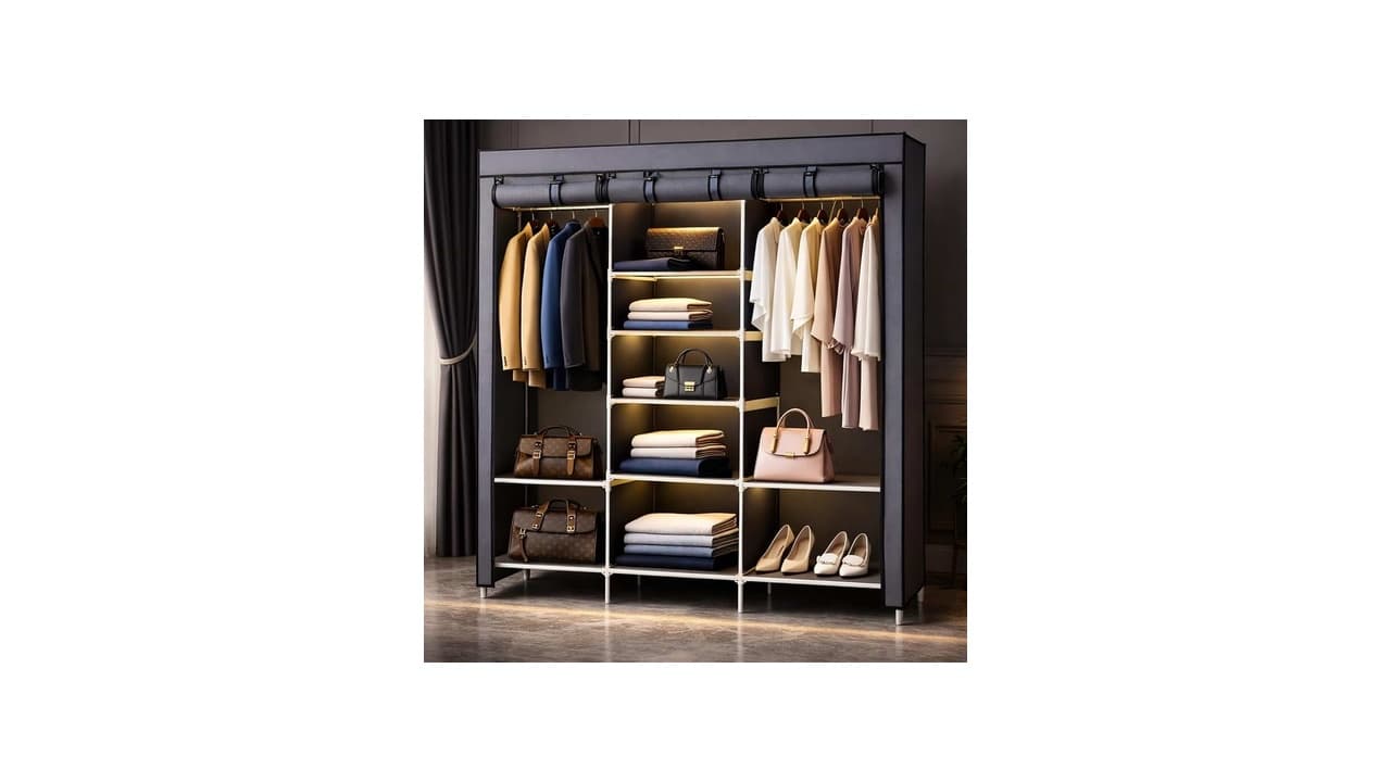 Melhor Guarda-Roupa Portátil: 7 Modelos Top para Organização