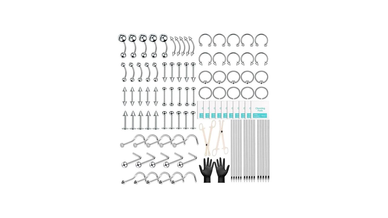Melhor Kit de Piercings: Guia Completo para Escolher o Ideal