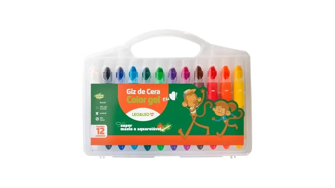 Melhor Marca de Giz de Cera para Crianças: 10 Opções