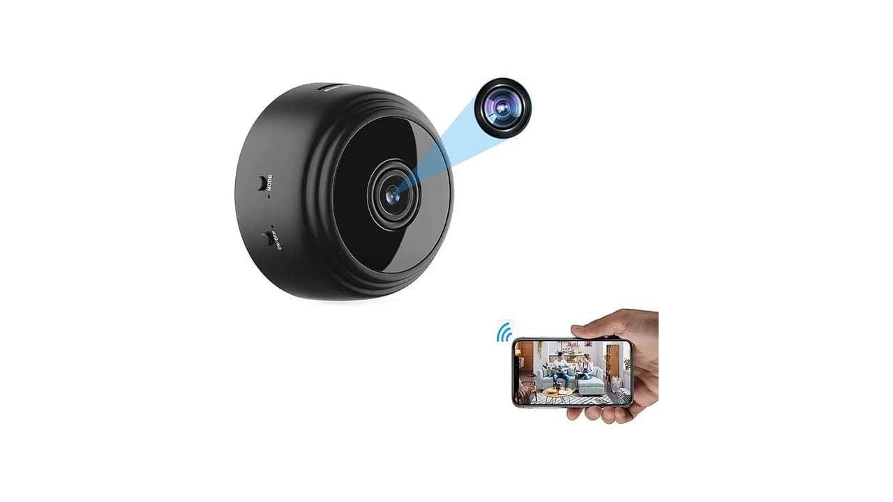 Melhor Mini Câmera Espiã Wi-Fi: 12 Modelos com Visão Noturna e Detecção de Movimento