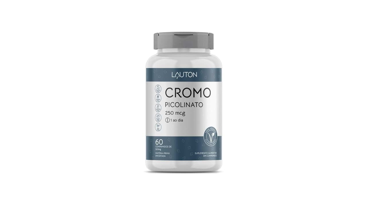 Melhor Picolinato de Cromo: 8 Suplementos com Alta Pureza para Metabolismo