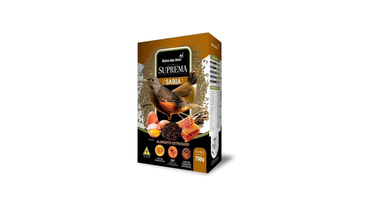 Melhor Ração para Sabiá Laranjeira: 5 Opções Premium com Análise Detalhada