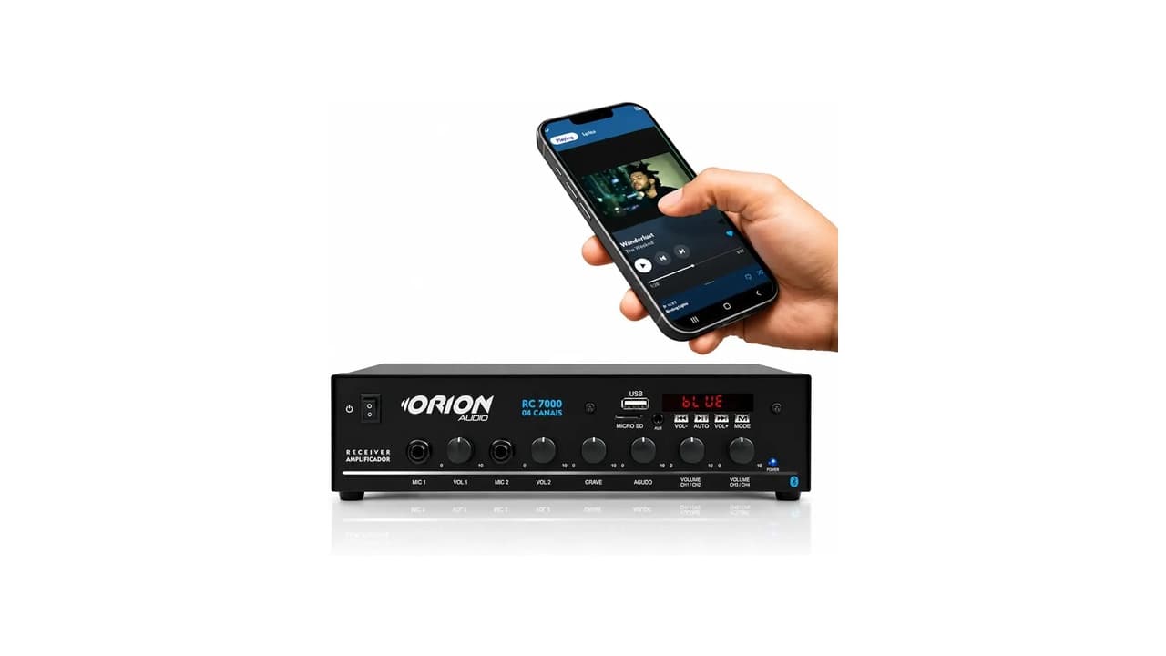 Melhor Receiver de Áudio para Som Ambiente: Top 10 com Bluetooth e Potência
