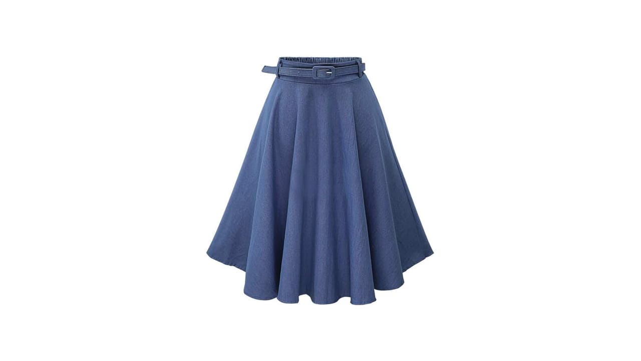 A Melhor Saia Jeans: 10 Modelos Midi e Curtas para Todos os Estilos